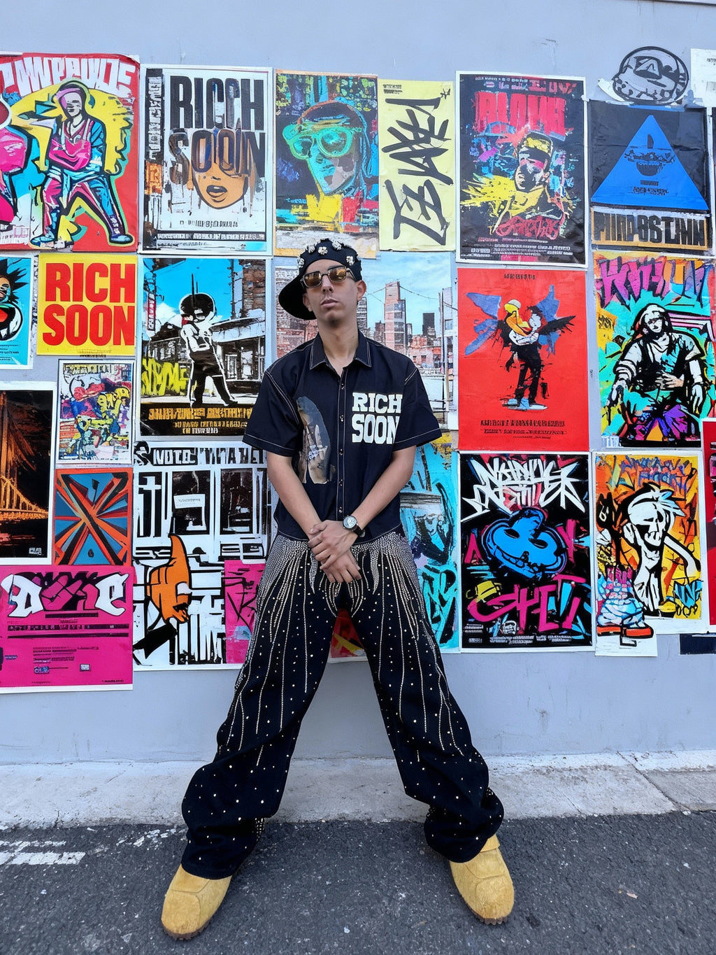 RICH SOON Graphic Shirt – Street Luxury Edition