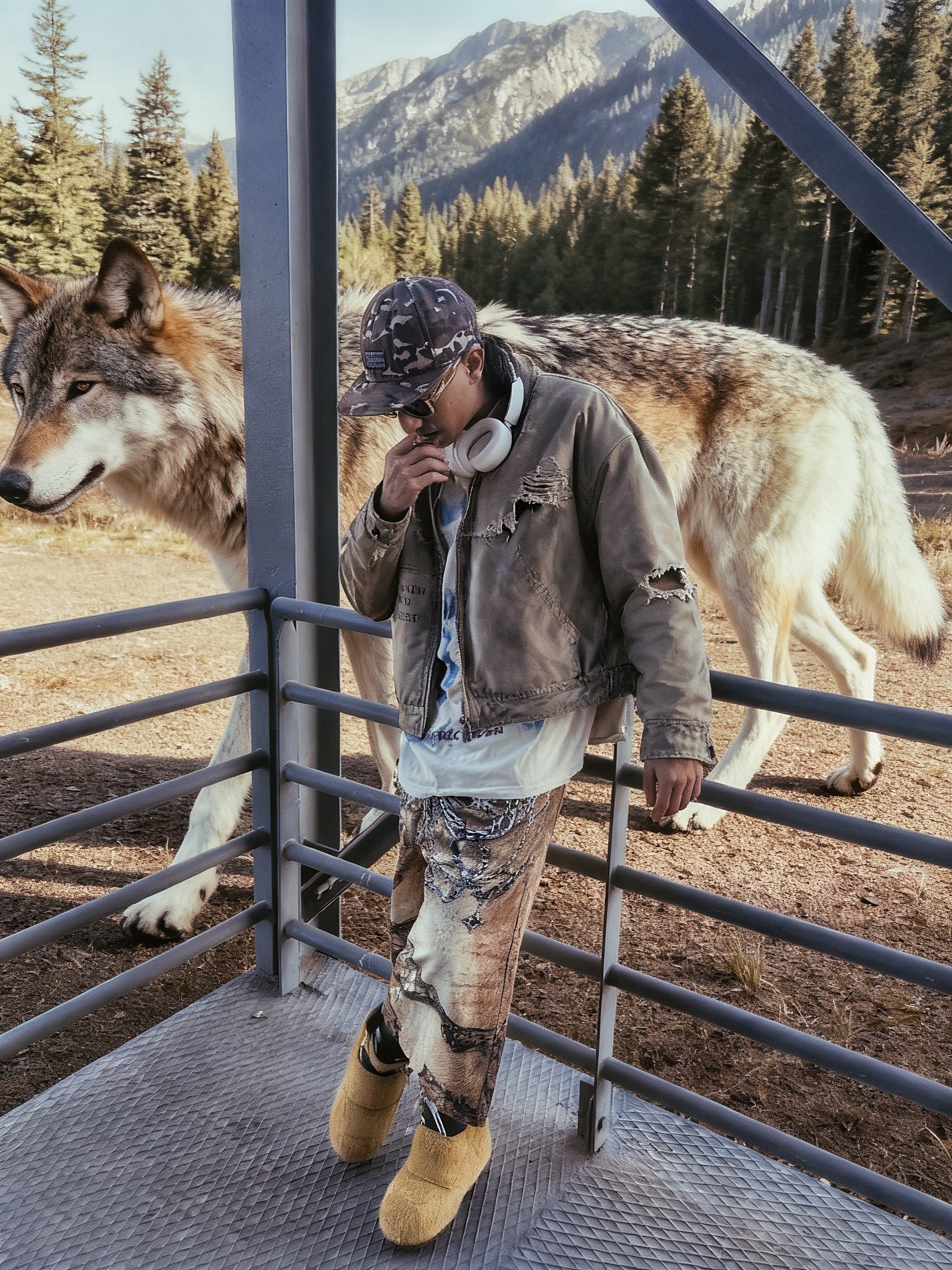 Vintage Chains Artwork Shorts – Luxury Graphic Edition